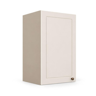 Módulo Armário Aéreo 40x68x34cm 1 Porta 100% MDF Cozinha Provence Robel Fendi/Off White Matte