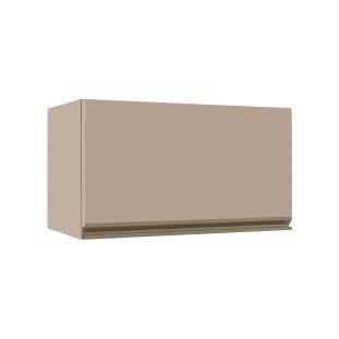 Módulo Armário Aéreo 60cm Porta Basculante 100% MDF Cozinha Modulada Gold J Robel Fendi/Fendi Matte