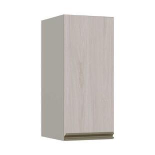 Módulo Armário Aéreo 68x30 1 Porta 100% MDF Cozinha Modulada Gold Robel Fendi/Aspen