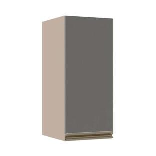 Módulo Armário Aéreo 68x30x34cm 1 Porta 100% MDF Cozinha Modulada Gold J Robel Fendi/Cinza Matte Módulo Armário Aéreo 68x30x34cm 1 Porta 100% MDF Cozinha Modulada Gold J Robel Fendi/Cinza Matte
