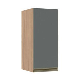 Módulo Armário Aéreo 68x30x34cm 1 Porta 100% MDF Cozinha Modulada Gold J Robel Hanover/Cinza Matte Módulo Armário Aéreo 68x30x34cm 1 Porta 100% MDF Cozinha Modulada Gold J Robel Hanover/Cinza Matte