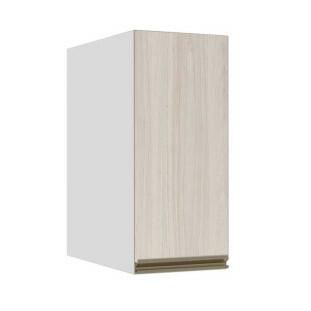 Módulo Armário Aéreo 68x30x56cm 1 Porta 100% MDF Cozinha Modulada Gold J Robel Branco/Aspen