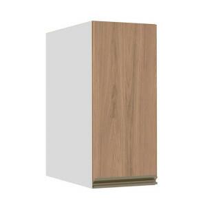 Módulo Armário Aéreo 68x30x56cm 1 Porta 100% MDF Cozinha Modulada Gold J Robel Branco/Hanover
