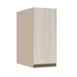 Módulo Armário Aéreo 68x30x56cm 1 Porta 100% MDF Cozinha Modulada Gold J Robel Fendi/Aspen