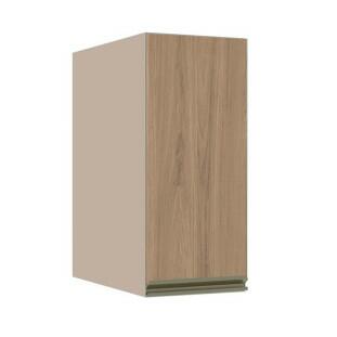 Módulo Armário Aéreo 68x30x56cm 1 Porta 100% MDF Cozinha Modulada Gold J Robel Fendi/Hanover