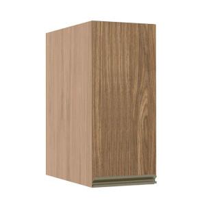Módulo Armário Aéreo 68x30x56cm 1 Porta 100% MDF Cozinha Modulada Gold J Robel Hanover/Amendoeira BP