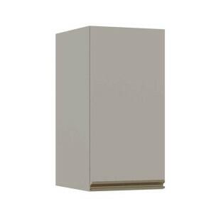 Módulo Armário Aéreo 68x35 1 Porta 100% MDF  Cozinha Modulada Gold Robel Fendi/Fendi