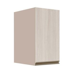 Módulo Armário Aéreo 68x35x56cm 1 Porta 100% MDF Cozinha Modulada Gold J Robel Fendi/Aspen