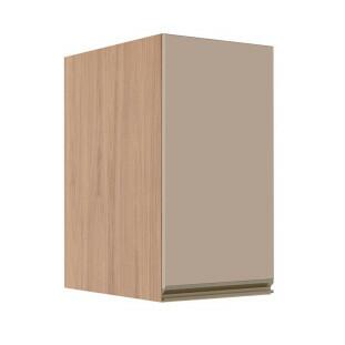 Módulo Armário Aéreo 68x35x56cm 1 Porta 100% MDF Cozinha Modulada Gold J Robel Hanover/Fendi Matte