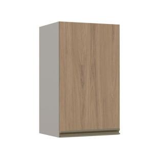 Módulo Armário Aéreo 68x40 1 Porta 100% MDF Cozinha Modulada Gold Robel Fendi/Hanover