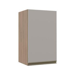 Módulo Armário Aéreo 68x40 1 Porta 100% MDF Cozinha Modulada Gold Robel Hanover/Fendi