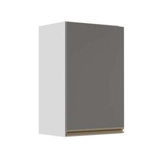 Módulo Armário Aéreo 68x40x34cm 1 Porta 100% MDF Cozinha Modulada Gold J Robel Branco/Cinza Matte Módulo Armário Aéreo 68x40x34cm 1 Porta 100% MDF Cozinha Modulada Gold J Robel Branco/Cinza Matte