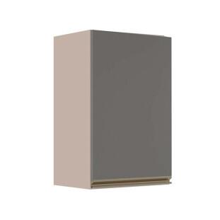 Módulo Armário Aéreo 68x40x34cm 1 Porta 100% MDF Cozinha Modulada Gold J Robel Fendi/Cinza Matte Módulo Armário Aéreo 68x40x34cm 1 Porta 100% MDF Cozinha Modulada Gold J Robel Fendi/Cinza Matte