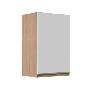 Módulo Armário Aéreo 68x40x34cm 1 Porta 100% MDF Cozinha Modulada Gold J Robel Hanover/Branco Matte Módulo Armário Aéreo 68x40x34cm 1 Porta 100% MDF Cozinha Modulada Gold J Robel Hanover/Branco Matte