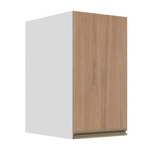 Módulo Armário Aéreo 68x35x56cm 1 Porta 100% MDF Cozinha Modulada Gold J Robel Branco/Hanover