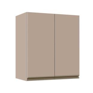 Módulo Armário Aéreo 68x60x34cm 2 Portas 100% MDF Cozinha Modulada Gold J Robel Fendi/Fendi Matte Módulo Armário Aéreo 68x60x34cm 2 Portas 100% MDF Cozinha Modulada Gold J Robel Fendi/Fendi Matte