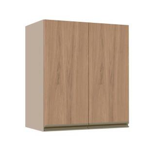 Módulo Armário Aéreo 68x60x34cm 2 Portas 100% MDF Cozinha Modulada Gold J Robel Fendi/Hanover Módulo Armário Aéreo 68x60x34cm 2 Portas 100% MDF Cozinha Modulada Gold J Robel Fendi/Hanover