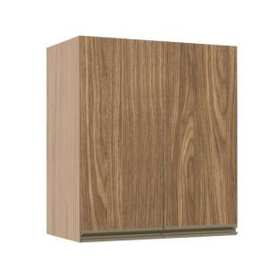 Módulo Armário Aéreo 68x60x34cm 2 Portas 100% MDF Cozinha Modulada Gold J Robel Hanover/Amendoeira BP Módulo Armário Aéreo 68x60x34cm 2 Portas 100% MDF Cozinha Modulada Gold J Robel Hanover/Amendoeira BP