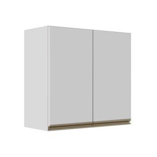 Módulo Armário Aéreo 68x70x34cm 2 Portas 100% MDF Cozinha Modulada Gold J Robel Branco/Branco Matte Módulo Armário Aéreo 68x70x34cm 2 Portas 100% MDF Cozinha Modulada Gold J Robel Branco/Branco Matte