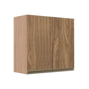 Módulo Armário Aéreo 68x70x34cm 2 Portas 100% MDF Cozinha Modulada Gold J Robel Hanover/Amendoeira BP Módulo Armário Aéreo 68x70x34cm 2 Portas 100% MDF Cozinha Modulada Gold J Robel Hanover/Amendoeira BP