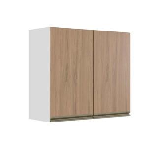 Módulo Armário Aéreo 68x80x34cm 2 Portas 100% MDF Cozinha Modulada Gold J Robel Branco/Hanover Módulo Armário Aéreo 68x80x34cm 2 Portas 100% MDF Cozinha Modulada Gold J Robel Branco/Hanover