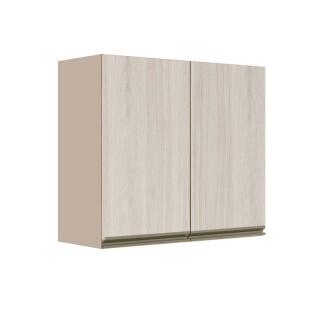 Módulo Armário Aéreo 68x80x34cm 2 Portas 100% MDF Cozinha Modulada Gold J Robel Fendi/Aspen Módulo Armário Aéreo 68x80x34cm 2 Portas 100% MDF Cozinha Modulada Gold J Robel Fendi/Aspen