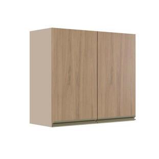 Módulo Armário Aéreo 68x80x34cm 2 Portas 100% MDF Cozinha Modulada Gold J Robel Fendi/Hanover Módulo Armário Aéreo 68x80x34cm 2 Portas 100% MDF Cozinha Modulada Gold J Robel Fendi/Hanover