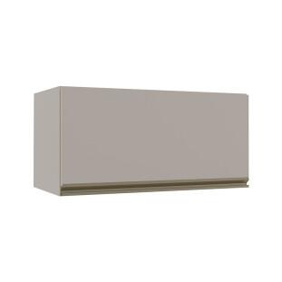 Módulo Armário Aéreo 70cm Porta Basculante 100% MDF Cozinha Modulada Gold Robel Fendi/Fendi