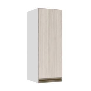 Módulo Armário Aéreo 88x30x34cm 1 Porta 100% MDF Cozinha Modulada Gold J Robel Branco/Aspen Módulo Armário Aéreo 88x30x34cm 1 Porta 100% MDF Cozinha Modulada Gold J Robel Branco/Aspen