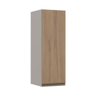 Módulo Armário Aéreo 88x30 1 Porta 100% MDF Cozinha Modulada Gold Robel Fendi/Hanover