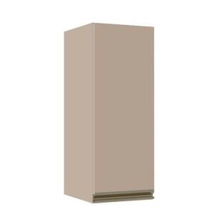 Módulo Armário Aéreo 88x35x34cm 1 Porta 100% MDF Cozinha Modulada Gold J Robel Fendi/Fendi Matte