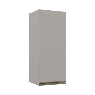 Módulo Armário Aéreo 88x35 1 Porta 100% MDF  Cozinha Modulada Gold Robel Fendi/Fendi