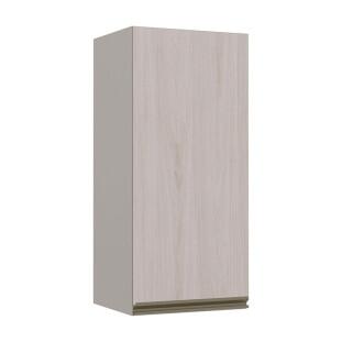 Módulo Armário Aéreo 88x40 1 Porta 100% MDF Cozinha Modulada Gold Robel Fendi/Aspen
