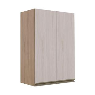 Módulo Armário Aéreo 88x60 2 Portas 100% MDF Cozinha Modulada Gold Robel Hanover/Aspen