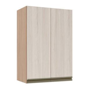 Módulo Armário Aéreo 88x60x34cm 2 Portas 100% MDF Cozinha Modulada Gold J Robel Hanover/Aspen