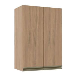 Módulo Armário Aéreo 88x60x34cm 2 Portas 100% MDF Cozinha Modulada Gold J Robel Hanover/Hanover