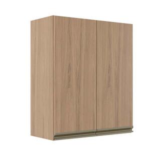 Módulo Armário Aéreo 88x70x34cm 2 Portas 100% MDF Cozinha Modulada Gold J Robel Hanover/Hanover