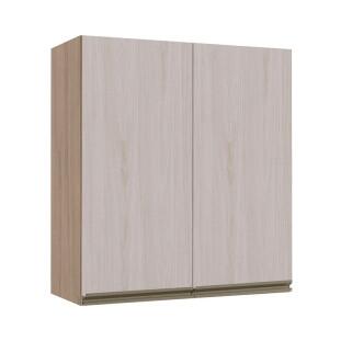 Módulo Armário Aéreo 88x80 2 Portas 100% MDF Cozinha Modulada Gold Robel Hanover/Aspen
