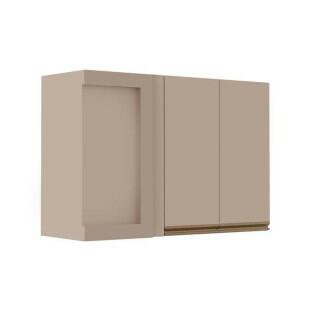 Módulo Armário Aéreo 68x100x34cm Canto Reto 100% MDF Cozinha Modulada Gold J Robel Fendi/Fendi Matte Módulo Armário Aéreo 68x100x34cm Canto Reto 100% MDF Cozinha Modulada Gold J Robel Fendi/Fendi Matte