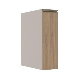 Módulo Balcão 20cm 1 Porta 100% MDF Cozinha Modulada Gold Robel Fendi/Hanover