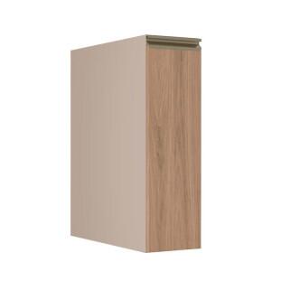 Módulo Balcão 20cm 1 Porta 100% MDF Cozinha Modulada Gold J Robel Fendi/Hanover