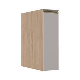 Módulo Balcão 20cm 1 Porta 100% MDF Cozinha Modulada Gold Robel Hanover/Fendi