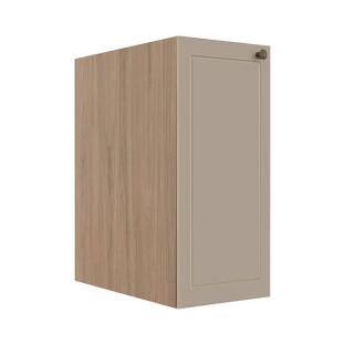 Módulo Balcao 30cm 1 Porta 100% MDF Cozinha Modulada Provence Robel Hanover/Fendi Matte