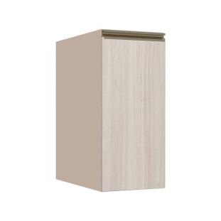 Módulo Balcão 30cm 1 Porta 100% MDF Cozinha Modulada Gold J Robel Fendi/Aspen