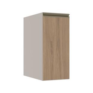 Módulo Balcão 30cm 1 Porta 100% MDF Cozinha Modulada Gold Robel Fendi/Hanover