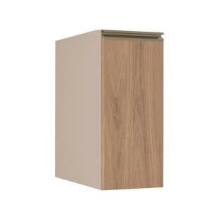 Módulo Balcão 30cm 1 Porta 100% MDF Cozinha Modulada Gold J Robel Fendi/Hanover