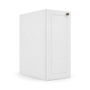 Módulo Balcão 30x68x56cm 1 Porta 100% MDF Cozinha Provence Robel Branco/Branco Matte