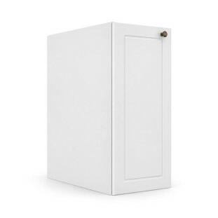 Módulo Balcão Editável Largura 21cm a 39cm x 68x56cm 1 Porta Provence Robel Branco/Branco Matte