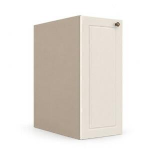 Módulo Balcão 30x68x56cm 1 Porta 100% MDF Cozinha Provence Robel Fendi/Off White Matte