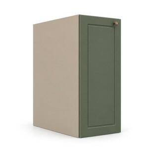 Módulo Balcão Editável Largura 21cm a 39cm x 68x56cm 1 Porta Provence Robel Fendi/Sálvia Matte